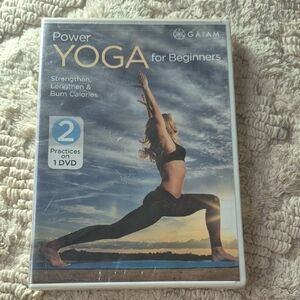 NEW Power Yoga For Beginners dvd GAIAM fitness Video With Rodney Yee